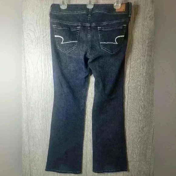 American Eagle orginal boot stretch denim jeans 6 short. - Picture 3 of 6